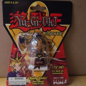 Yu-Gi-Oh! Keychain with Exodia The Forbidden One   Vintage 1996